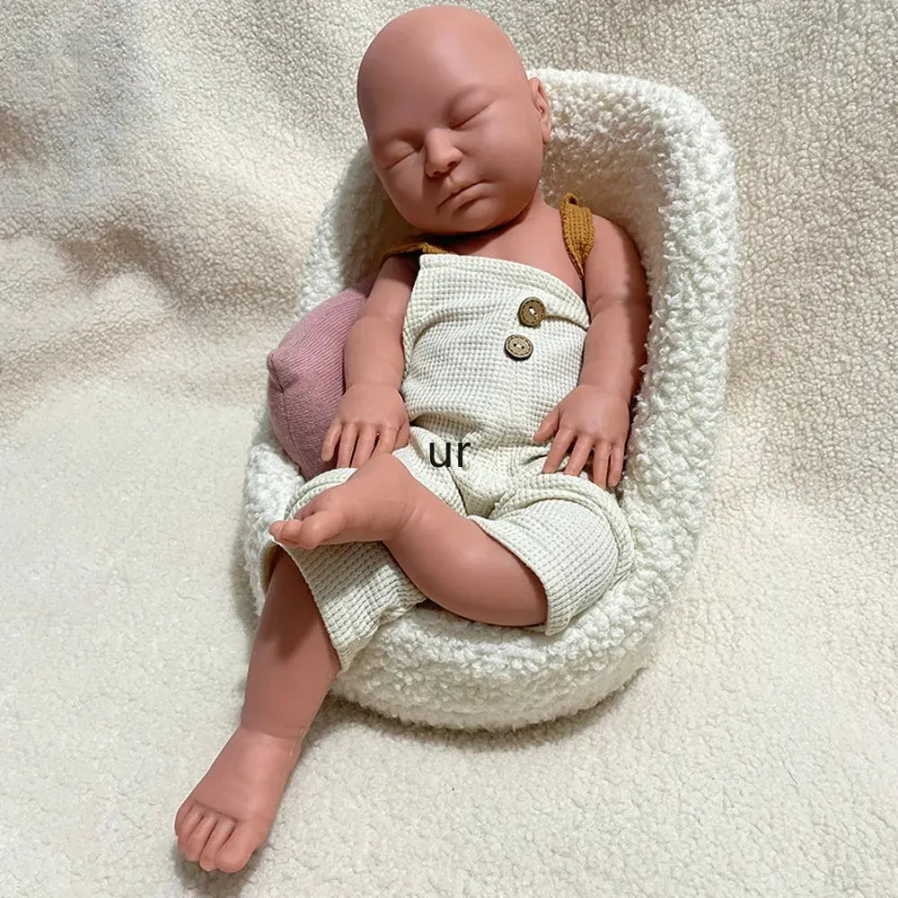 Image of Reborn Baby Dolls 22" Weighted Black Reborn Doll Soft Full Silicone