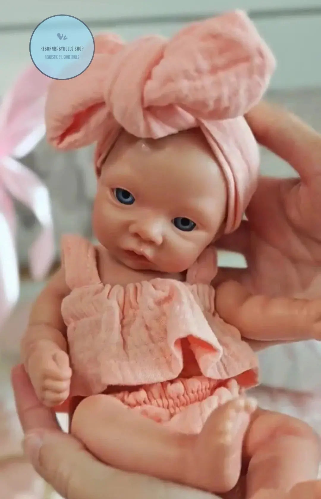Image of Reborn Baby Dolls 25Cm Silicone Girl Bebe Reborn Dolls Handmade