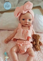 Image of Reborn Baby Dolls 25Cm Silicone Girl Bebe Reborn Dolls Handmade