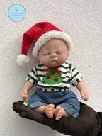 Image of Reborn Baby Dolls 28Cm Close Eyes Washable Full Body Silicone Reborn