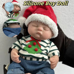 Image of Reborn Baby Dolls 28Cm Close Eyes Washable Full Body Silicone Reborn