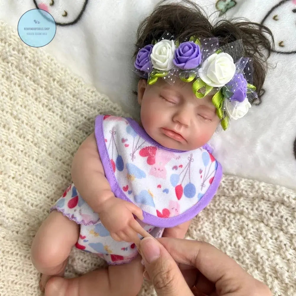 Image of Reborn Baby Dolls 30Cm Full Body Soft Silicone Reborn Baby Girl Doll