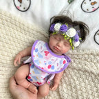 Image of Reborn Baby Dolls 30Cm Full Body Soft Silicone Reborn Baby Girl Doll