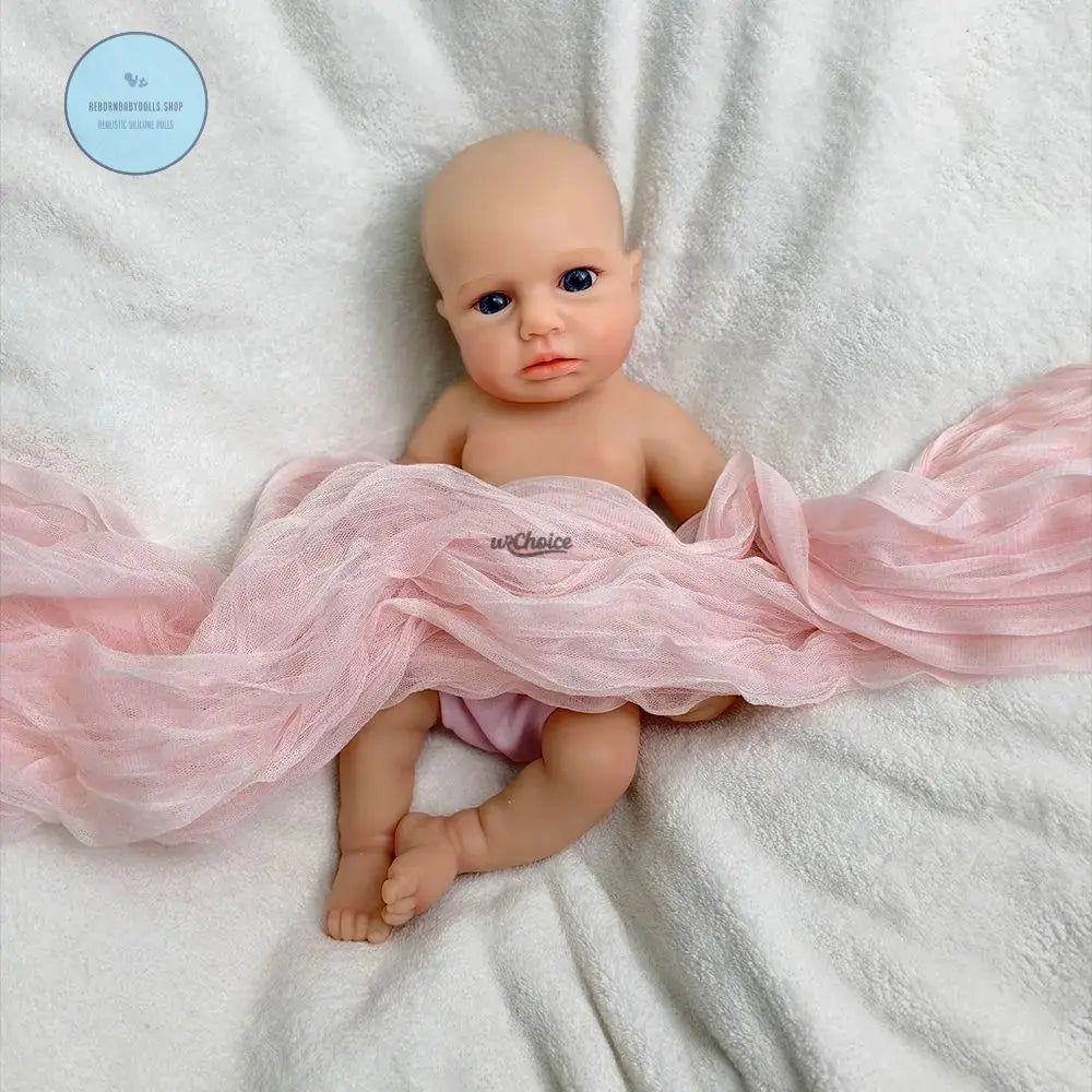 Image of Reborn Baby Dolls 30Cm Washable Can Open Mouth Baby Girl Solid