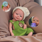 Image of Reborn Baby Dolls 33Cm Open Mouth Whole Body Silicone Bebe Reborn Boy