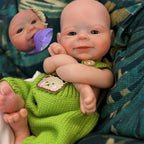 Image of Reborn Baby Dolls 33Cm Open Mouth Whole Body Silicone Bebe Reborn Boy