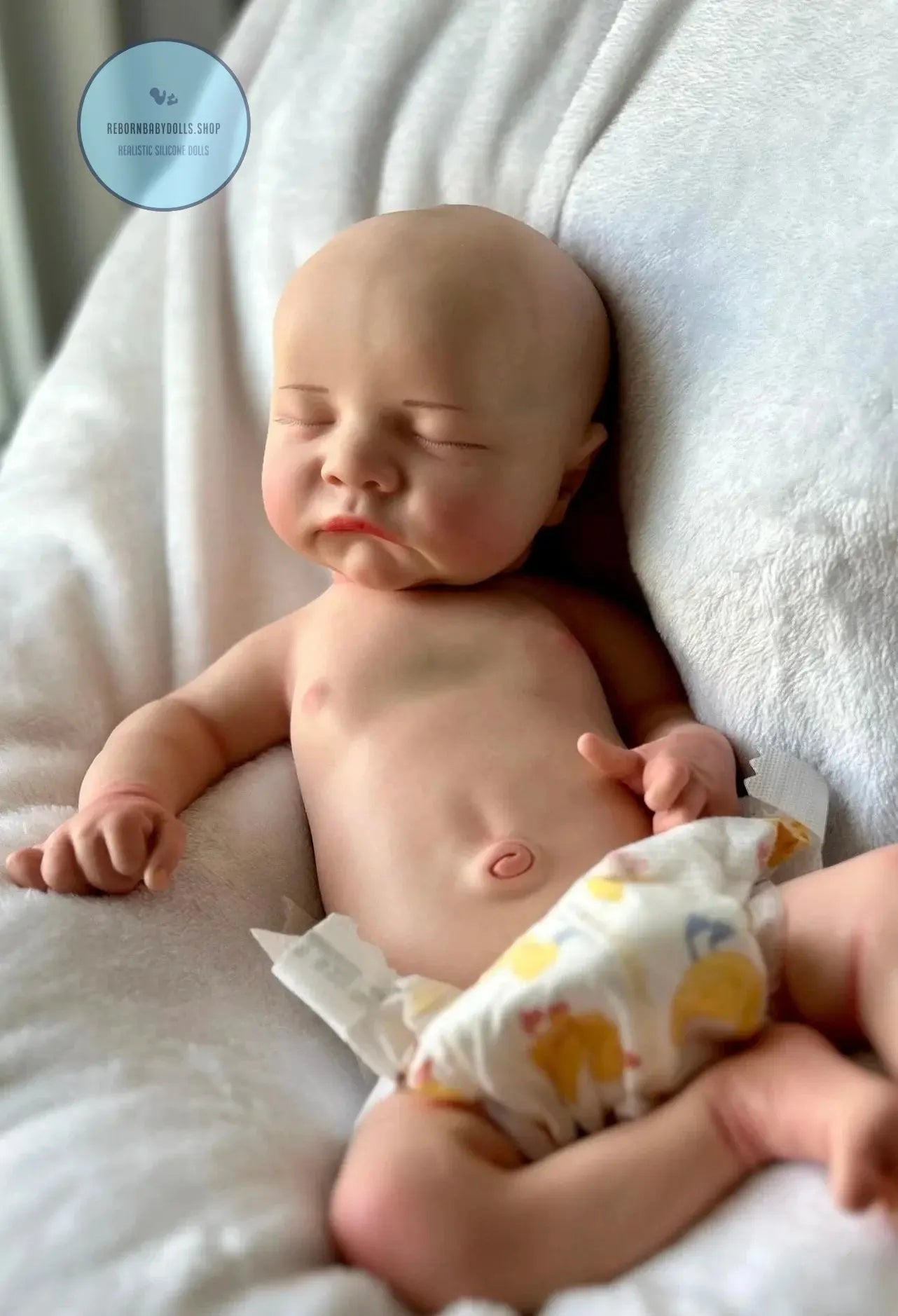 Image of Reborn Baby Dolls 40Cm Open Mouth Reborn Dolls Painted Silicone Boy