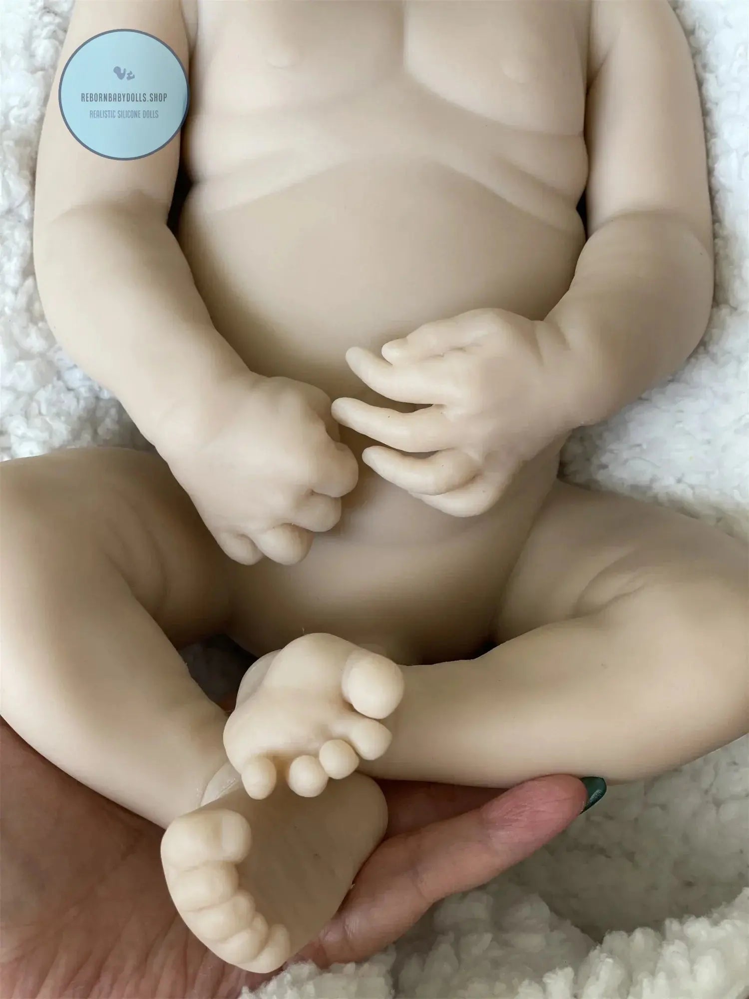 Image of Reborn Baby Dolls 40Cm Open Mouth Reborn Dolls Painted Silicone Boy