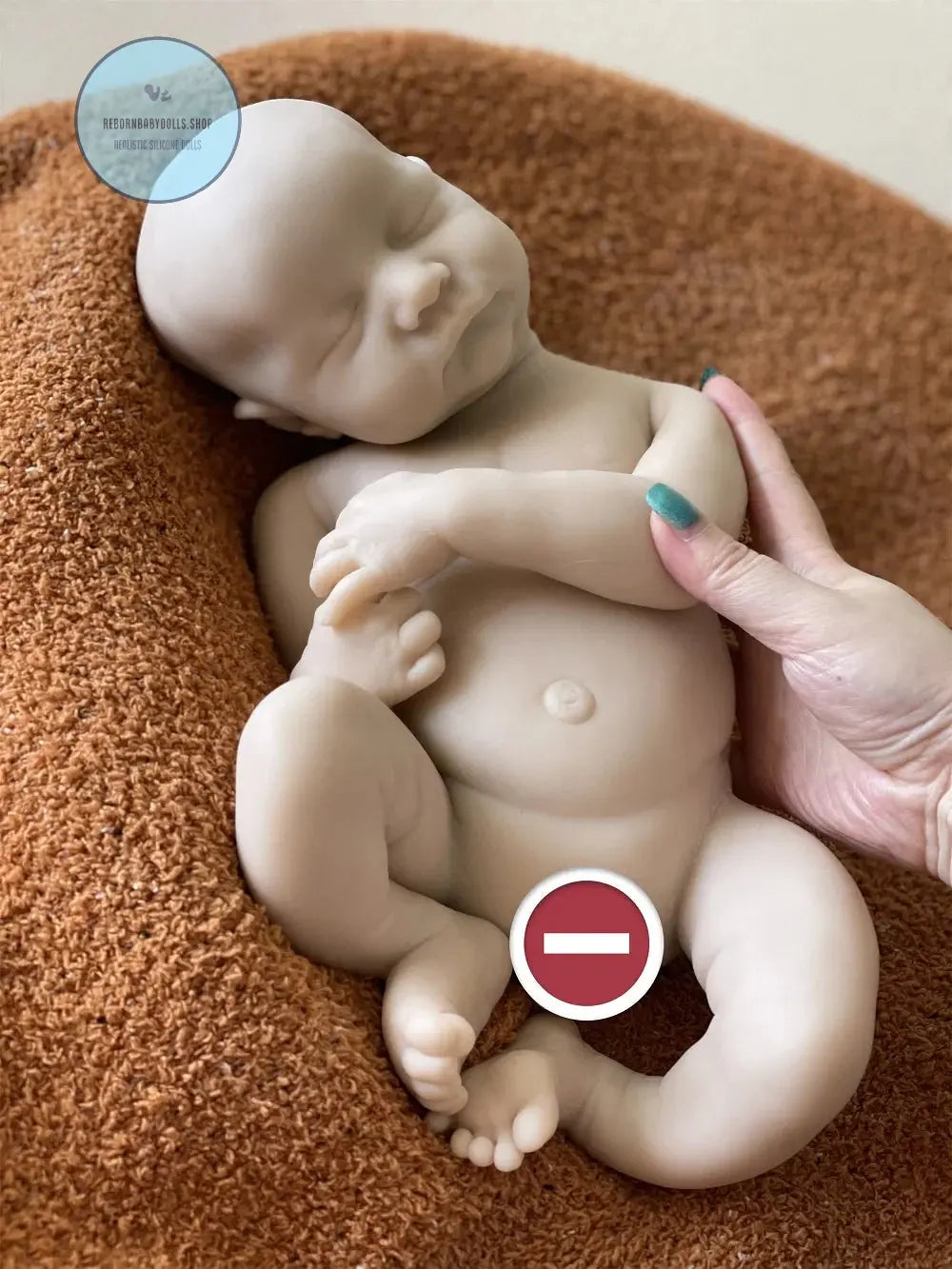 Image of Reborn Baby Dolls 40Cm Open Mouth Reborn Dolls Painted Silicone Boy