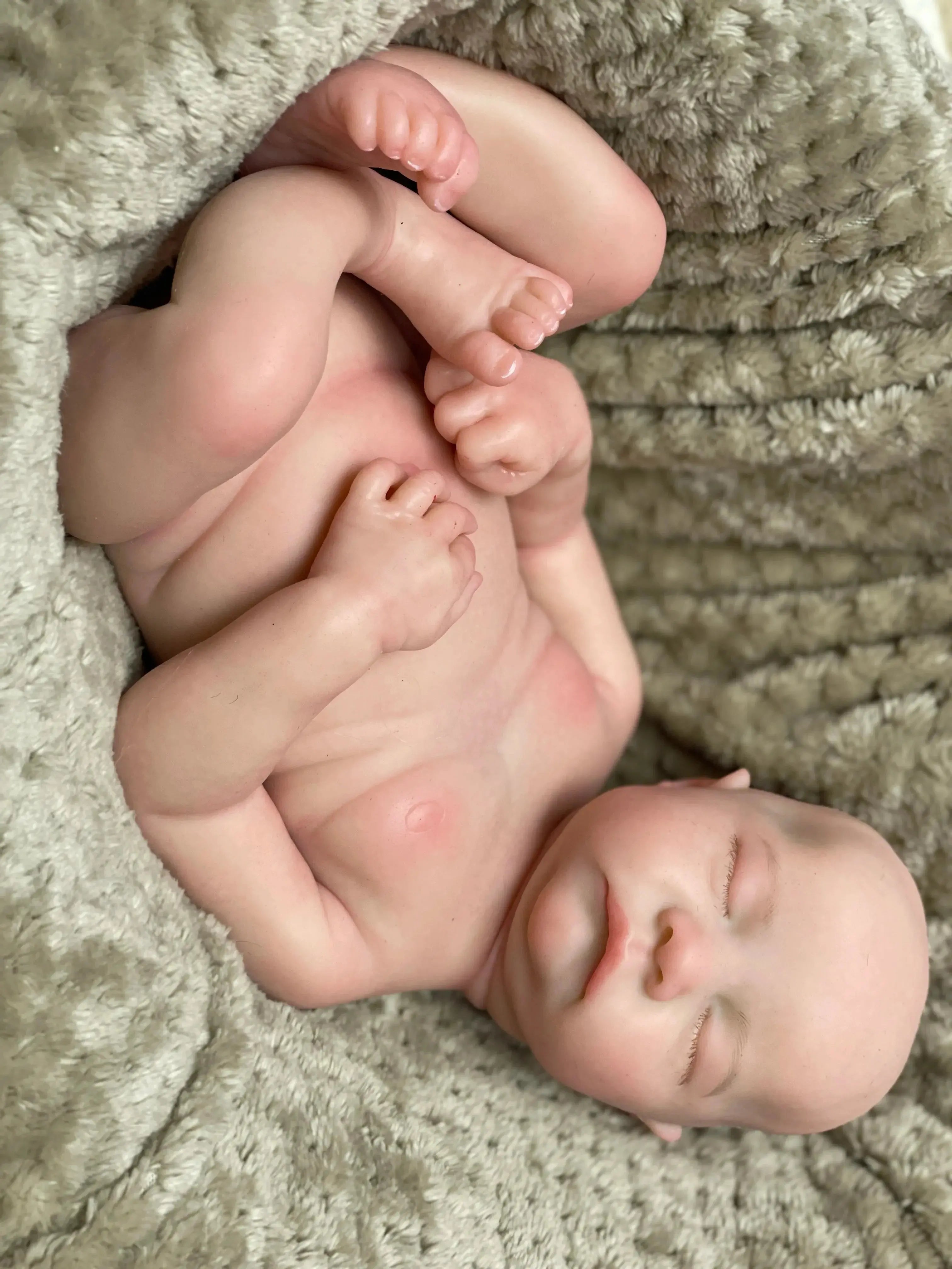 Image of Reborn Baby Dolls 40Cm Open Mouth Reborn Dolls Painted/Unpainted