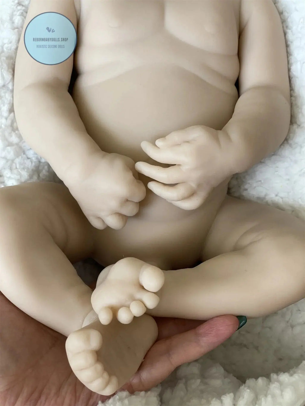 Image of Reborn Baby Dolls 40Cm Open Mouth Reborn Dolls Painted/Unpainted