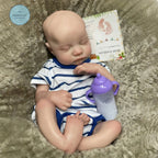Image of Reborn Baby Dolls 40Cm Open Mouth Reborn Dolls Painted/Unpainted