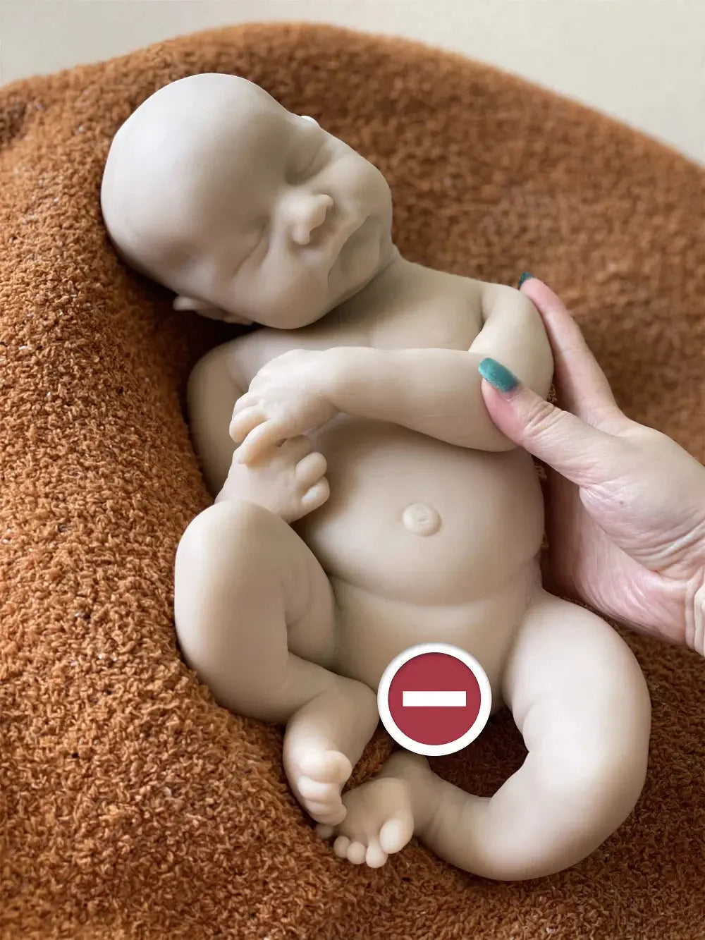 Image of Reborn Baby Dolls 40Cm Open Mouth Reborn Dolls Painted/Unpainted