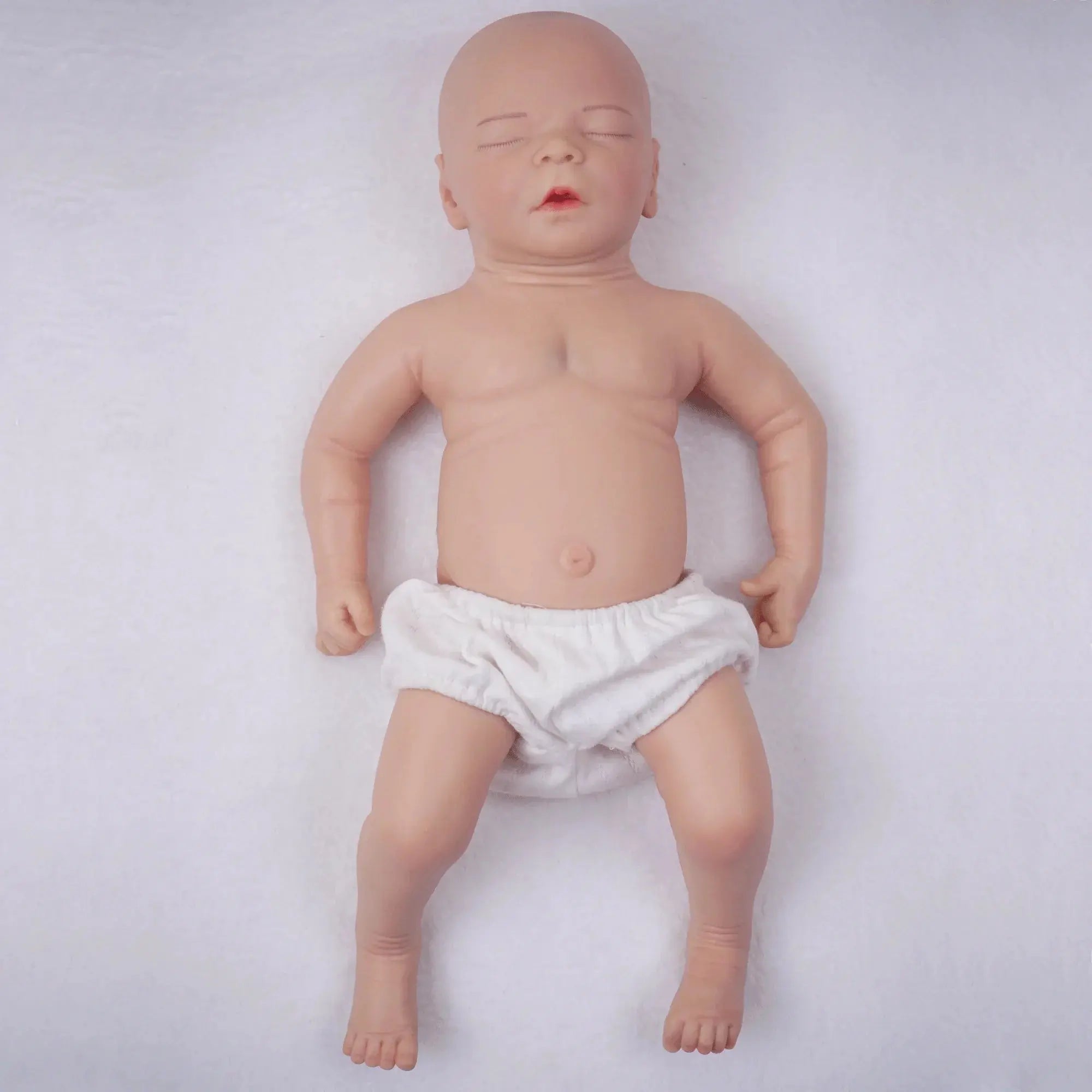 Image of Reborn Baby Dolls 45.5Cm All-Silicone Reborn Doll Can Be Made Up And