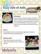Image of Reborn Baby Dolls 45.5Cm All-Silicone Reborn Doll Can Be Made Up And