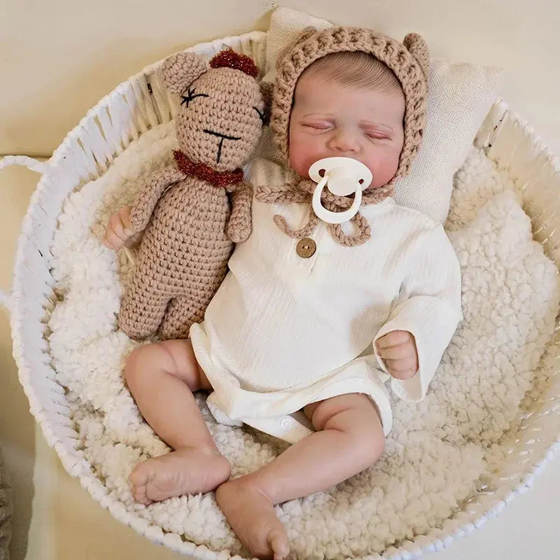 Image of Reborn Baby Dolls 45Cm Newborn Baby Reborn Dolls Multiple Layers