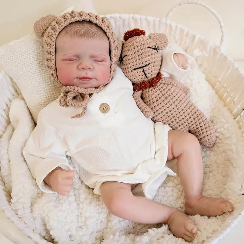 Image of Reborn Baby Dolls 45Cm Newborn Baby Reborn Dolls Multiple Layers