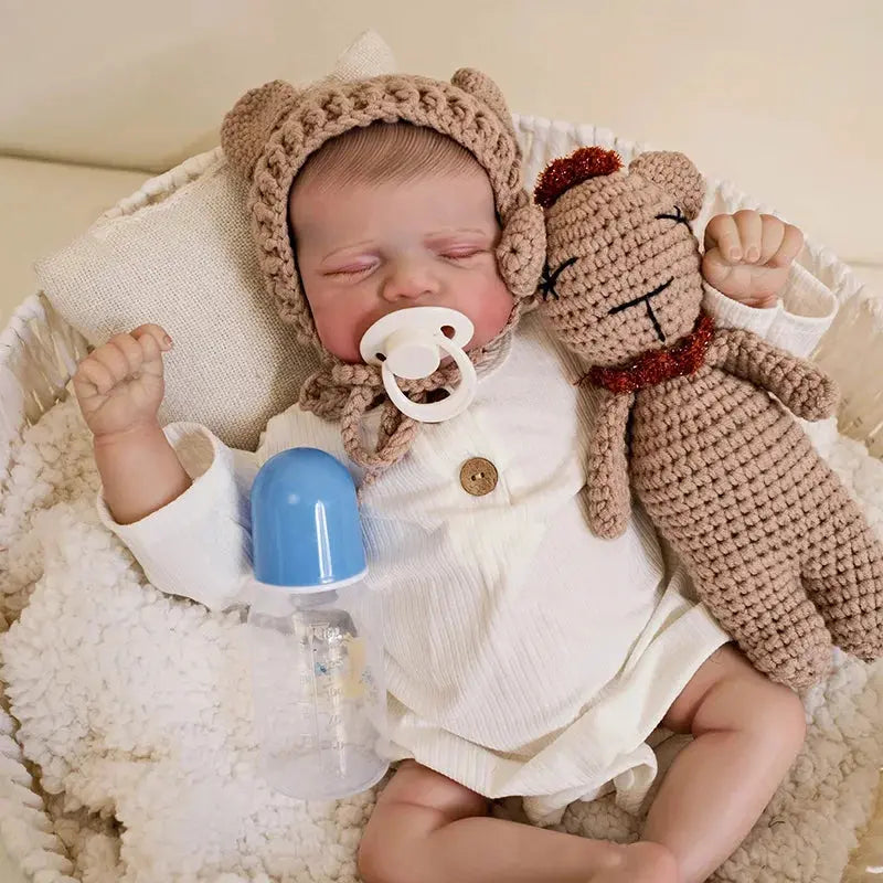 Image of Reborn Baby Dolls 45Cm Newborn Baby Reborn Dolls Multiple Layers
