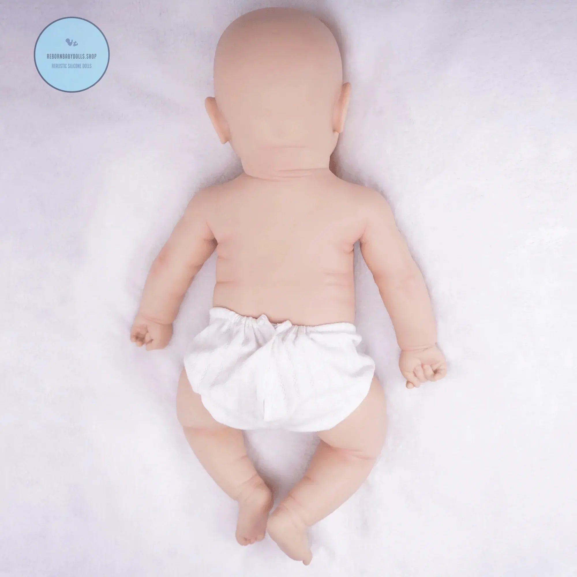Image of Reborn Baby Dolls 47 Cm Full Silicone Reborn Doll Dressable Make-Up