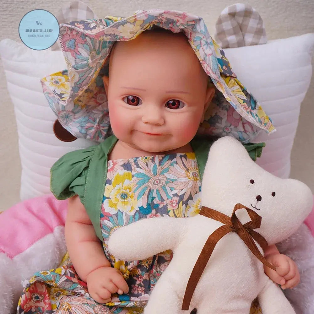 Image of Reborn Baby Dolls 47 Cm Full Silicone Reborn Doll Dressable Make-Up