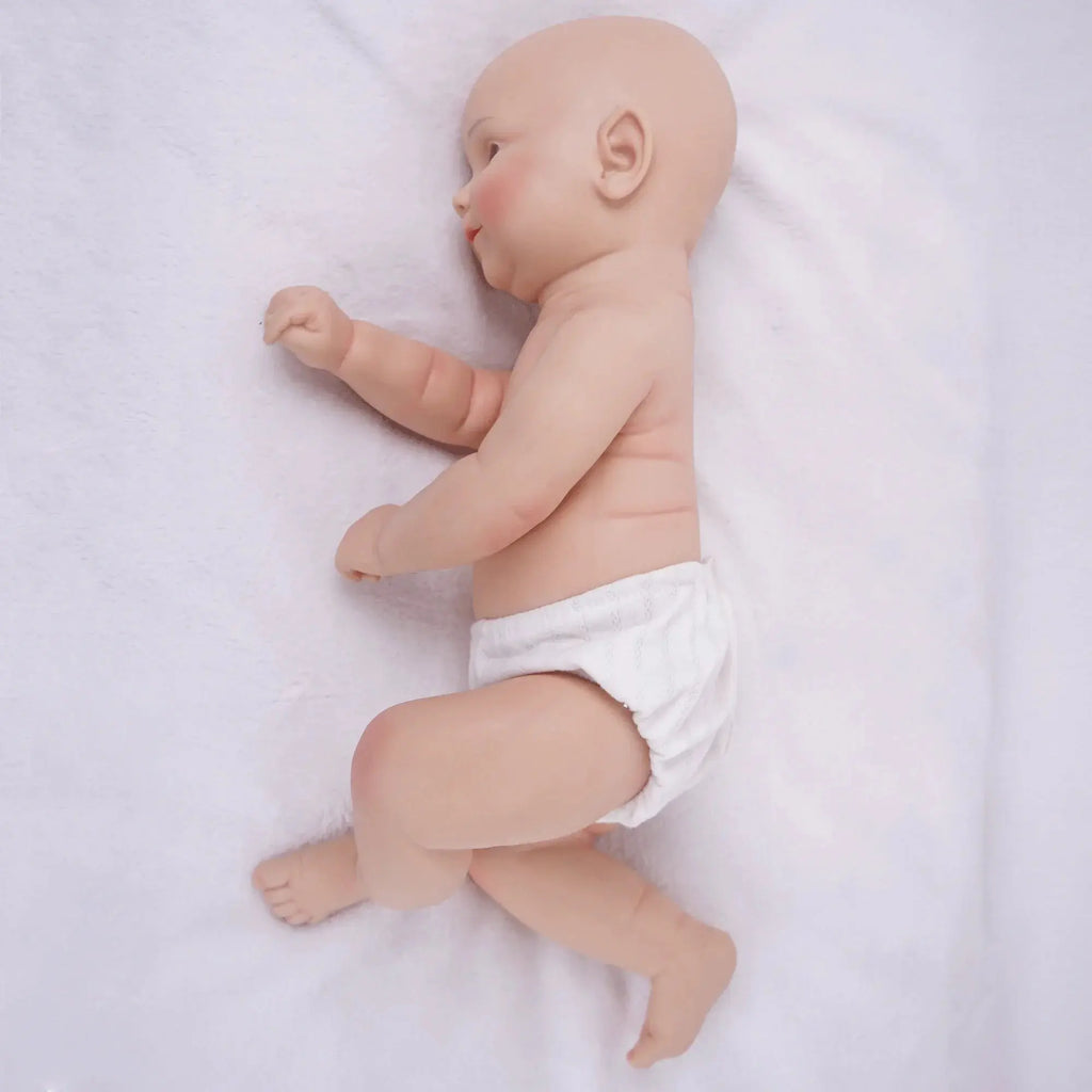 Image of Reborn Baby Dolls 47 Cm Full Silicone Reborn Doll Dressable Make-Up