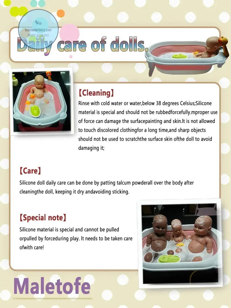 Image of Reborn Baby Dolls 47 Cm Full Silicone Reborn Doll Dressable Make-Up