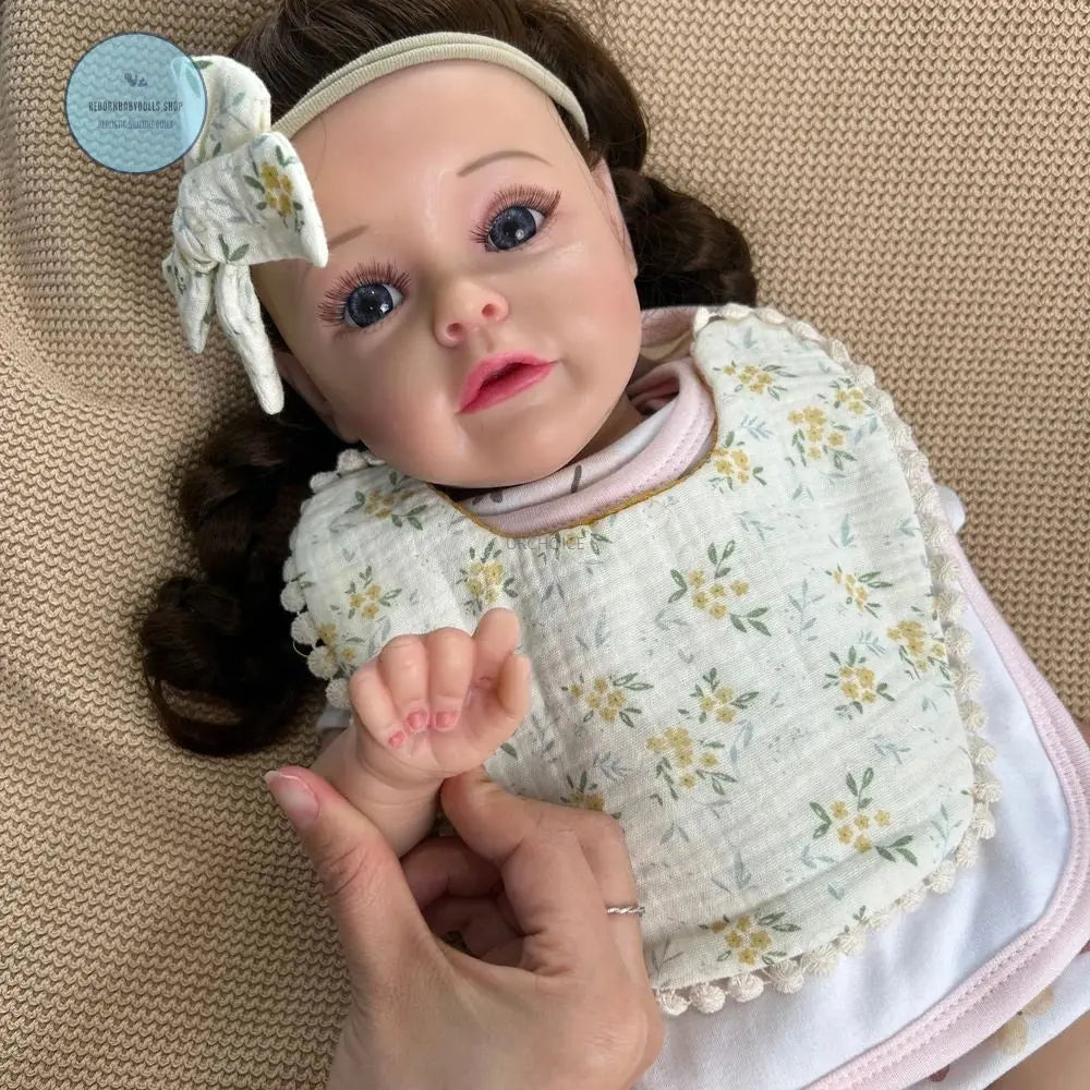 Image of Reborn Baby Dolls 50Cm Realistic Flexible Silicone Reborn Baby Girl
