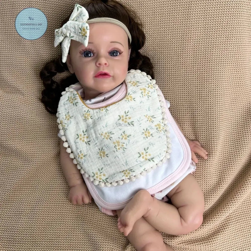 Image of Reborn Baby Dolls 50Cm Realistic Flexible Silicone Reborn Baby Girl