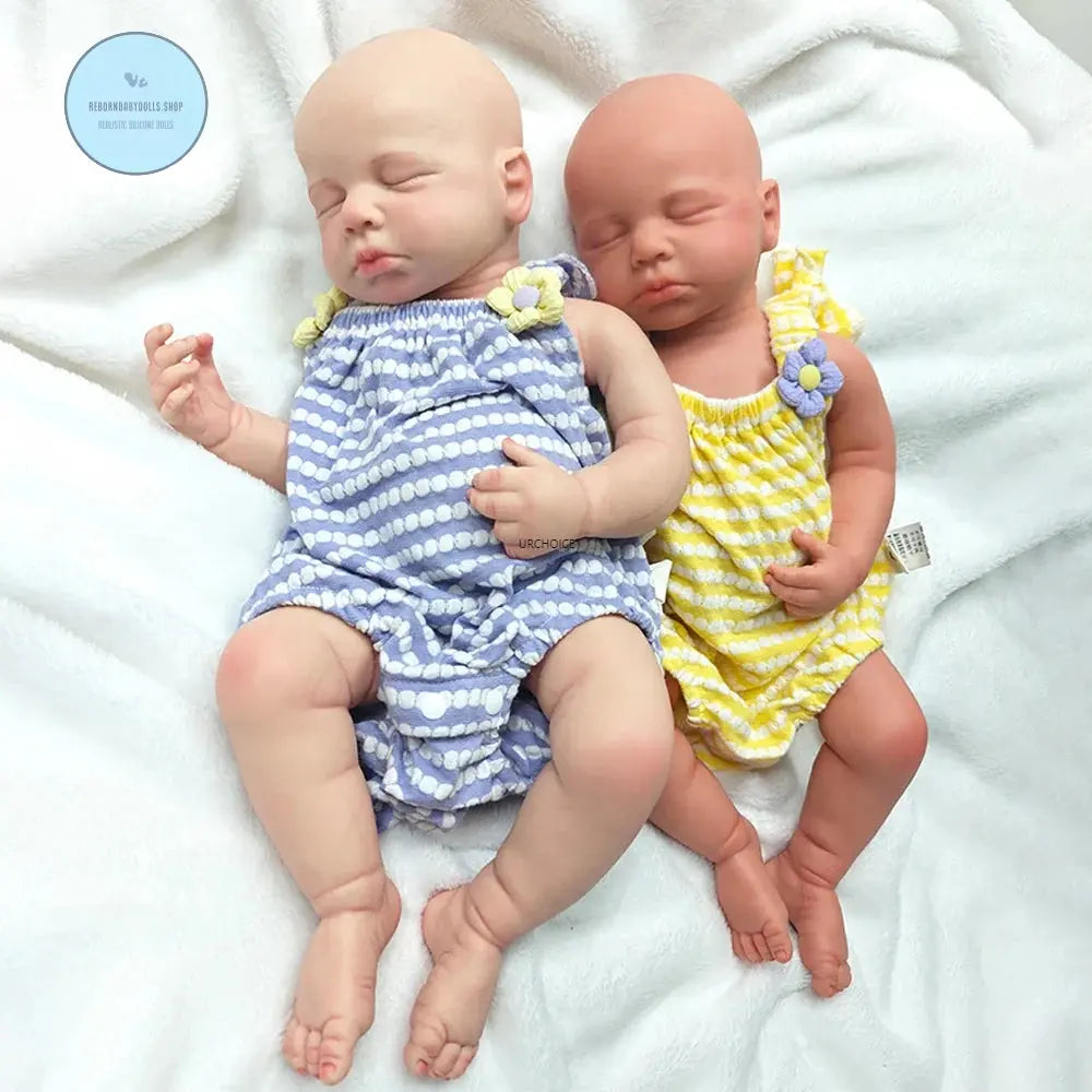 Image of Reborn Baby Dolls 50Cm Whole Body Solid Handamde Silicone Reborn Baby
