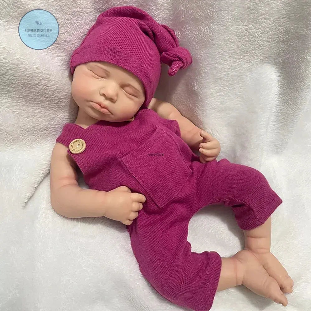 Image of Reborn Baby Dolls 50Cm Whole Body Solid Handamde Silicone Reborn Baby