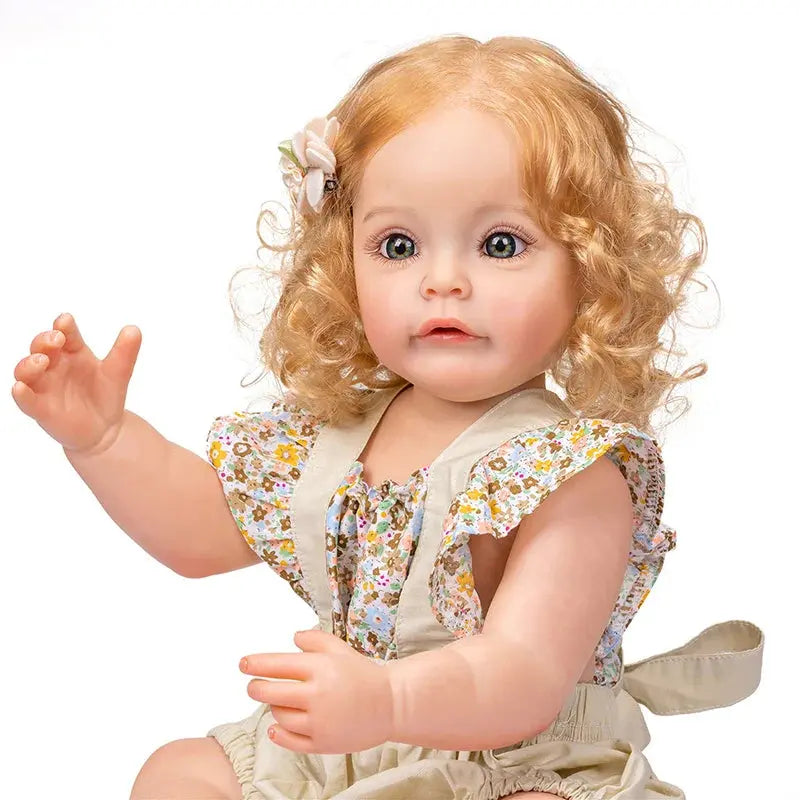 Image of Reborn Baby Dolls 55Cm Full Body Silicone Reborn Baby Doll Princess