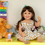 Image of Reborn Baby Dolls 55Cm Reborn Baby Dolls Toddler Smile Girl Cammi