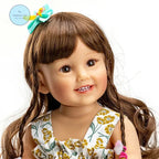 Image of Reborn Baby Dolls 55Cm Reborn Baby Dolls Toddler Smile Girl Cammi