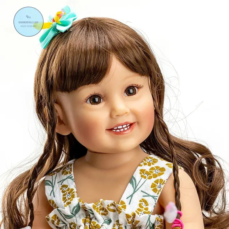 Image of Reborn Baby Dolls 55Cm Reborn Baby Dolls Toddler Smile Girl Cammi