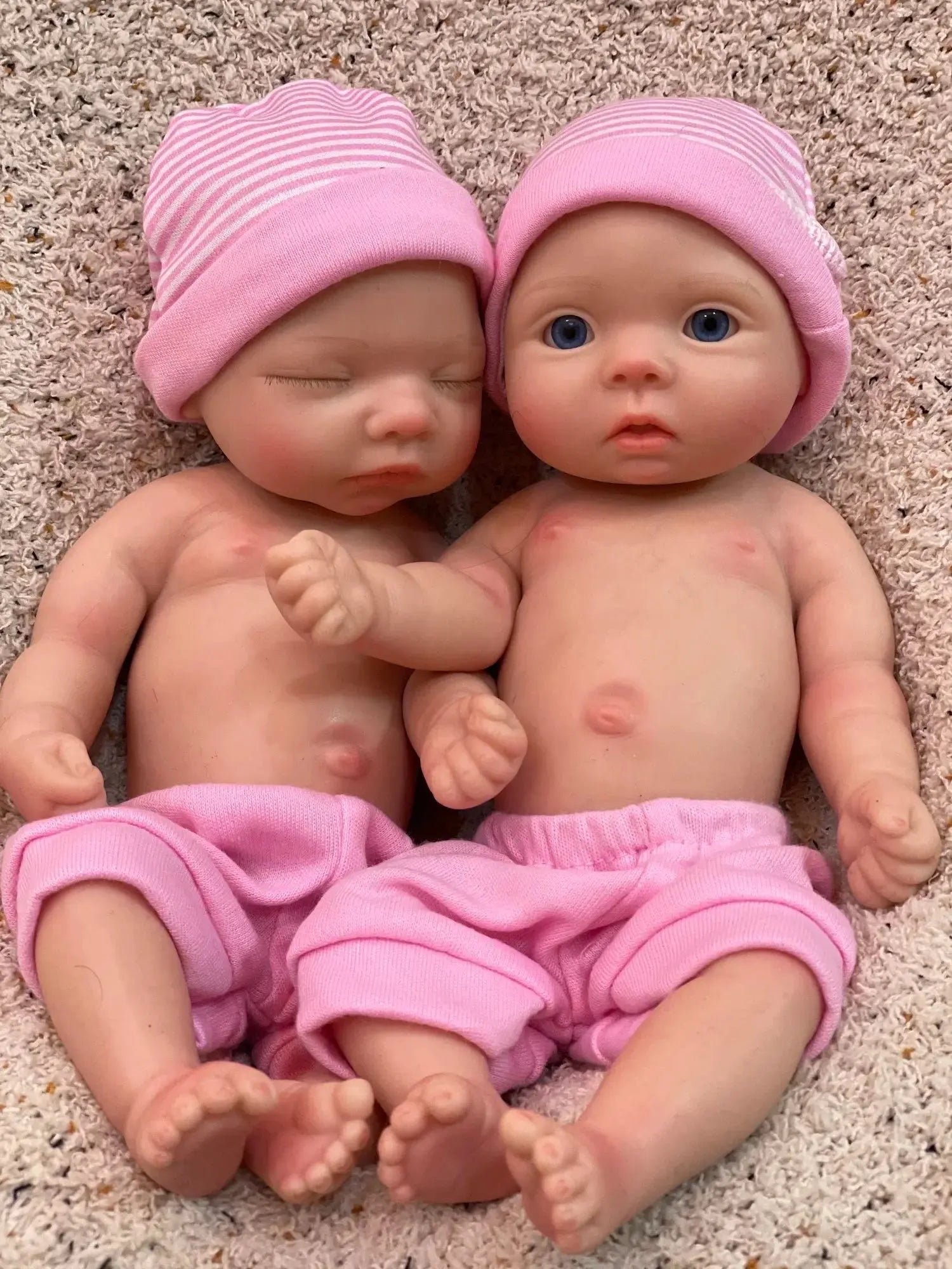 Image of Reborn Baby Dolls 8Styles/26Cm Open And Close Eyes Cute Soft Full