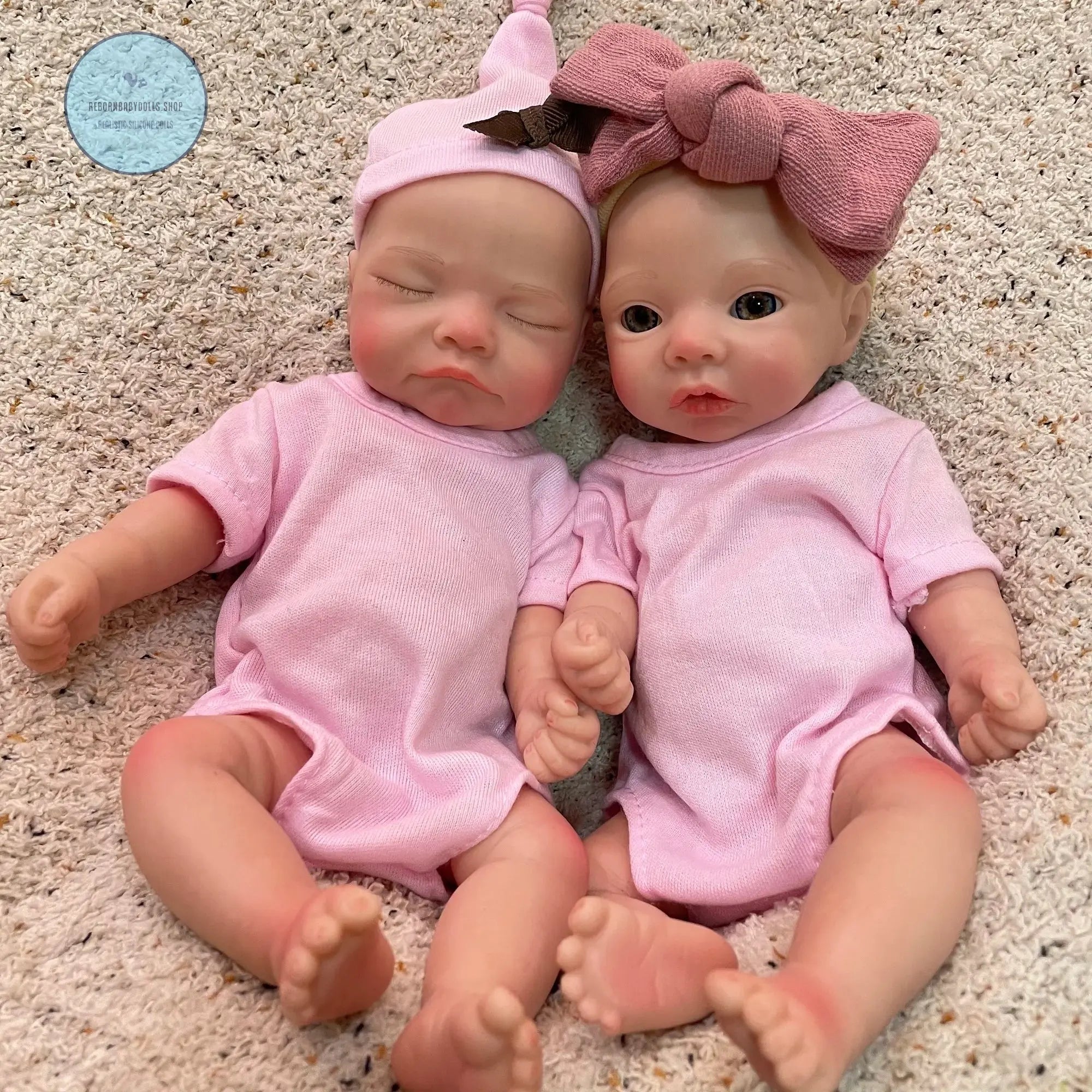Image of Reborn Baby Dolls 8Styles/26Cm Open And Close Eyes Cute Soft Full