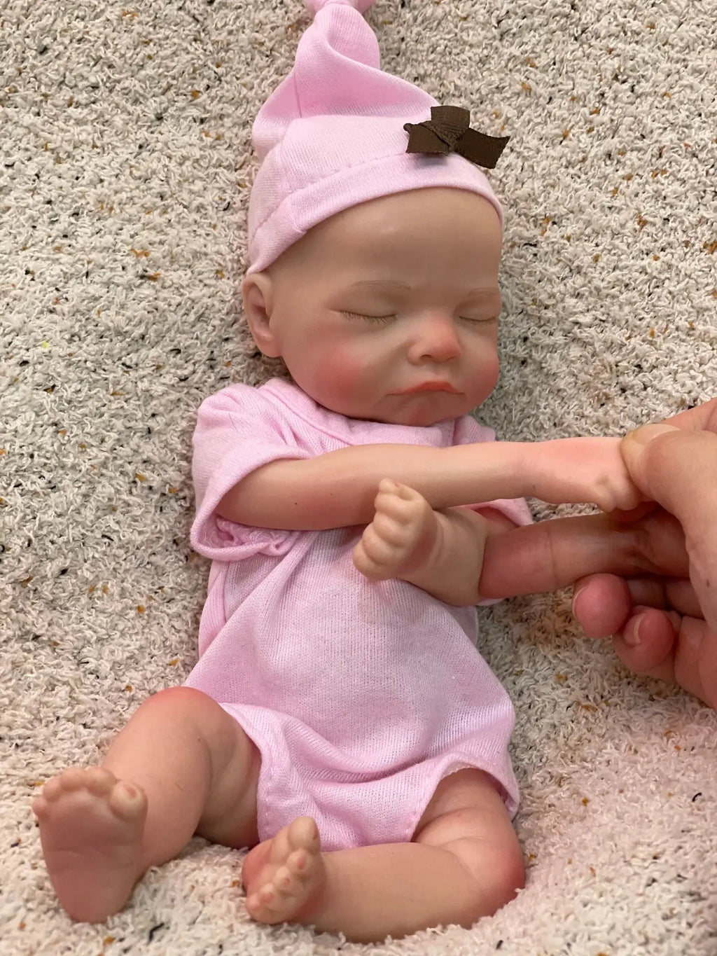 Image of Reborn Baby Dolls 8Styles/26Cm Open And Close Eyes Cute Soft Full