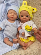 Image of Reborn Baby Dolls 8Styles/26Cm Open And Close Eyes Cute Soft Full
