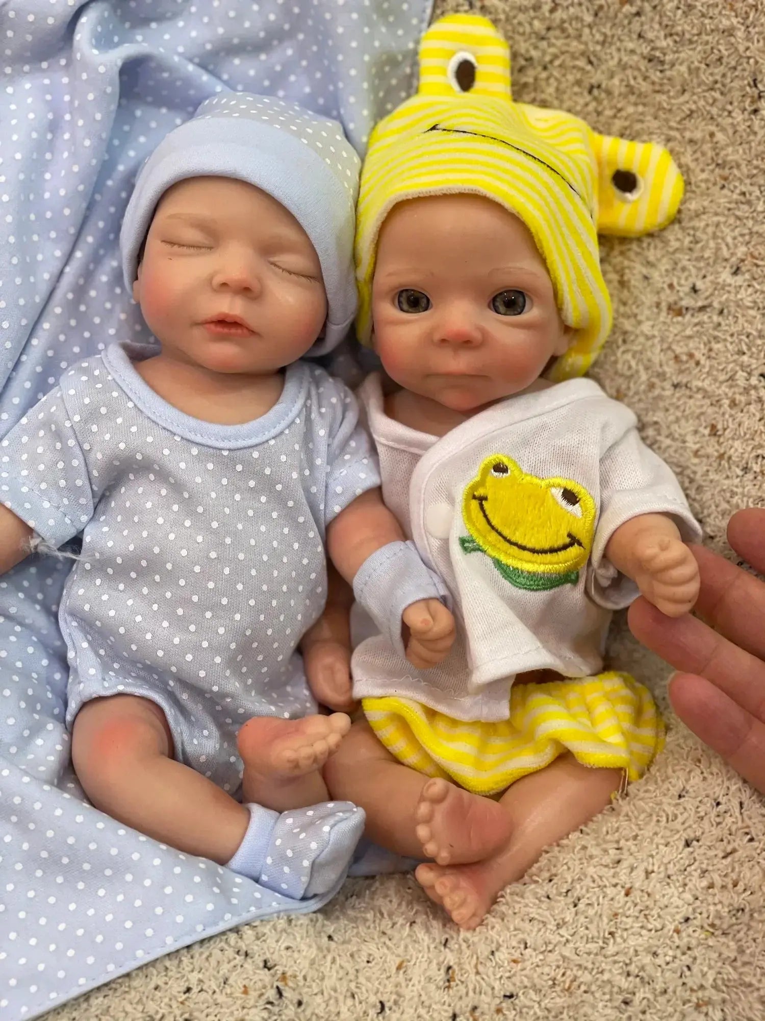 Image of Reborn Baby Dolls 8Styles/26Cm Open And Close Eyes Cute Soft Full