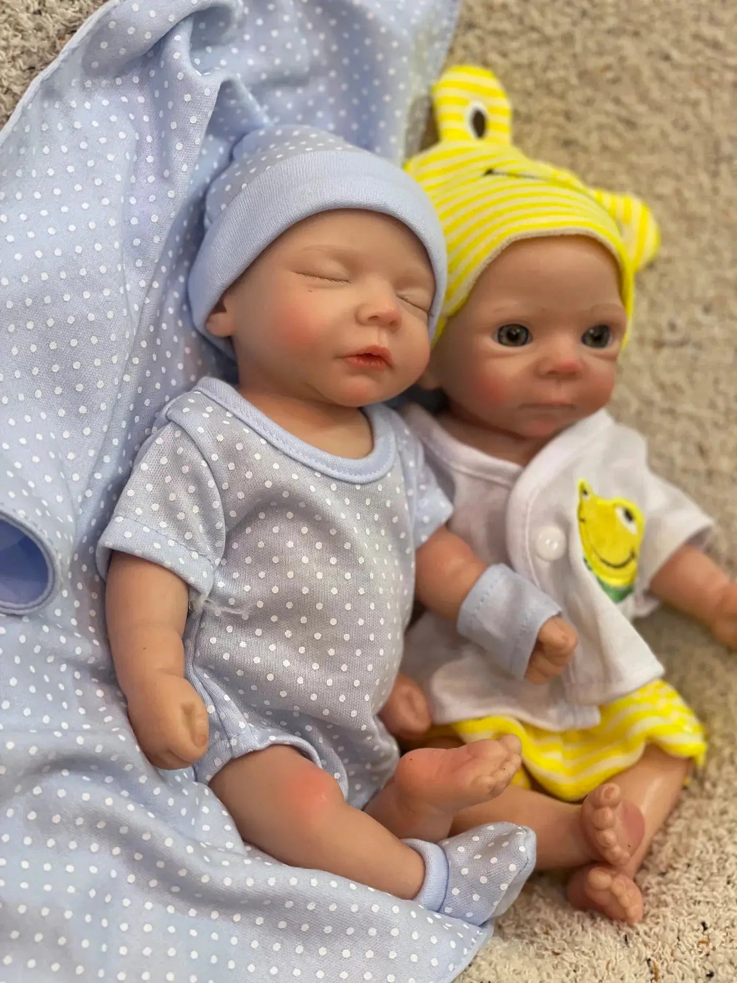 Image of Reborn Baby Dolls 8Styles/26Cm Open And Close Eyes Cute Soft Full