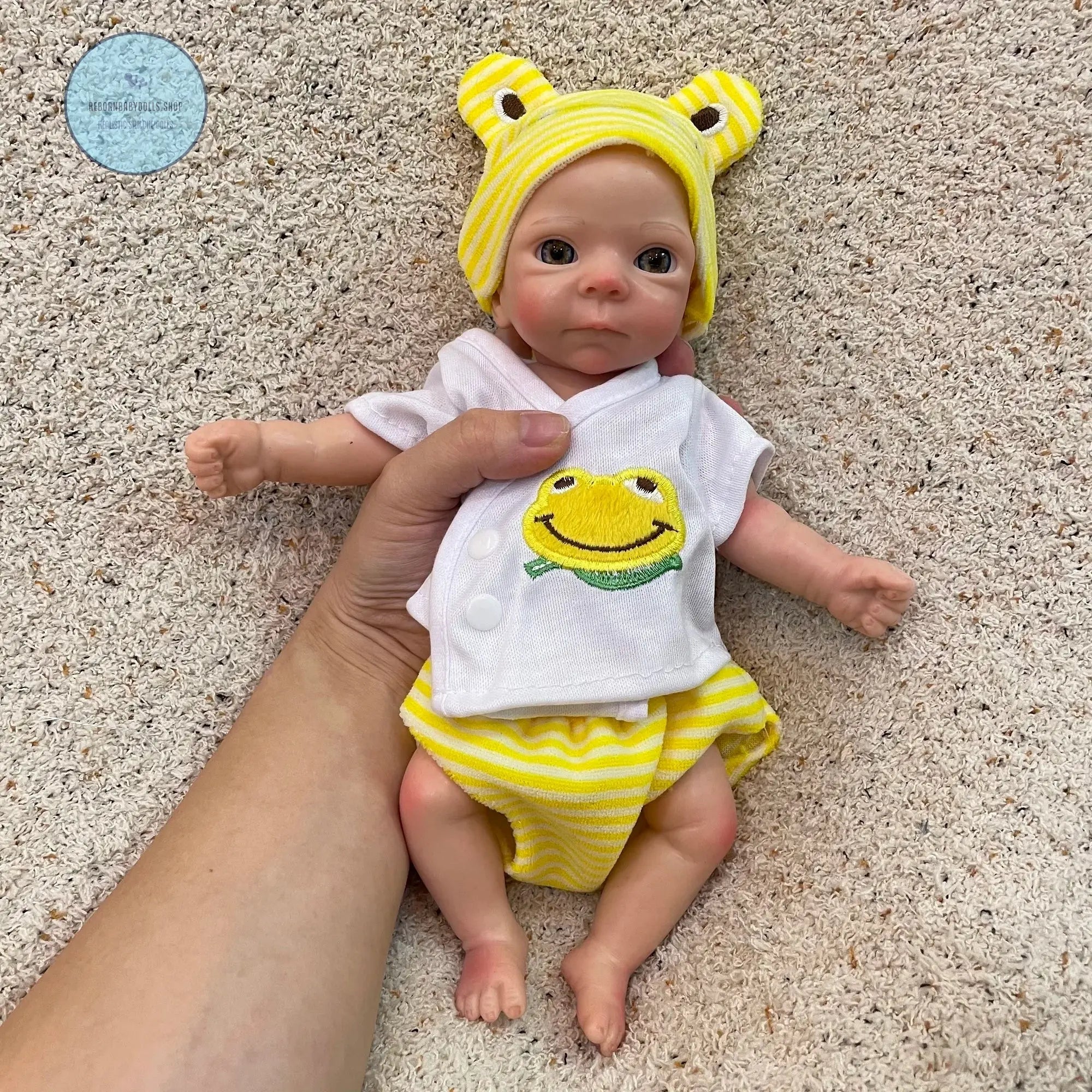 Image of Reborn Baby Dolls 8Styles/26Cm Open And Close Eyes Cute Soft Full