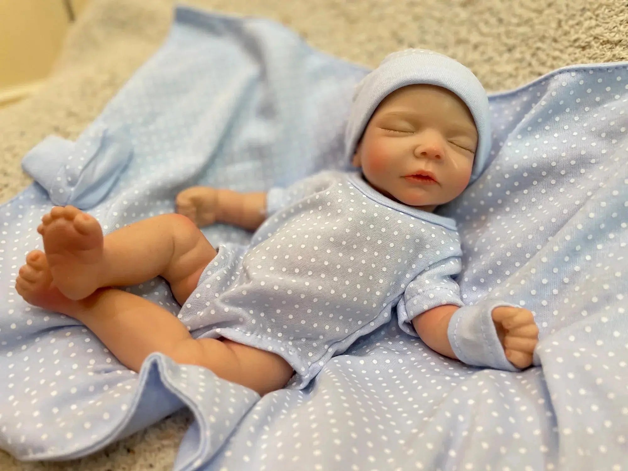 Image of Reborn Baby Dolls 8Styles/26Cm Open And Close Eyes Cute Soft Full