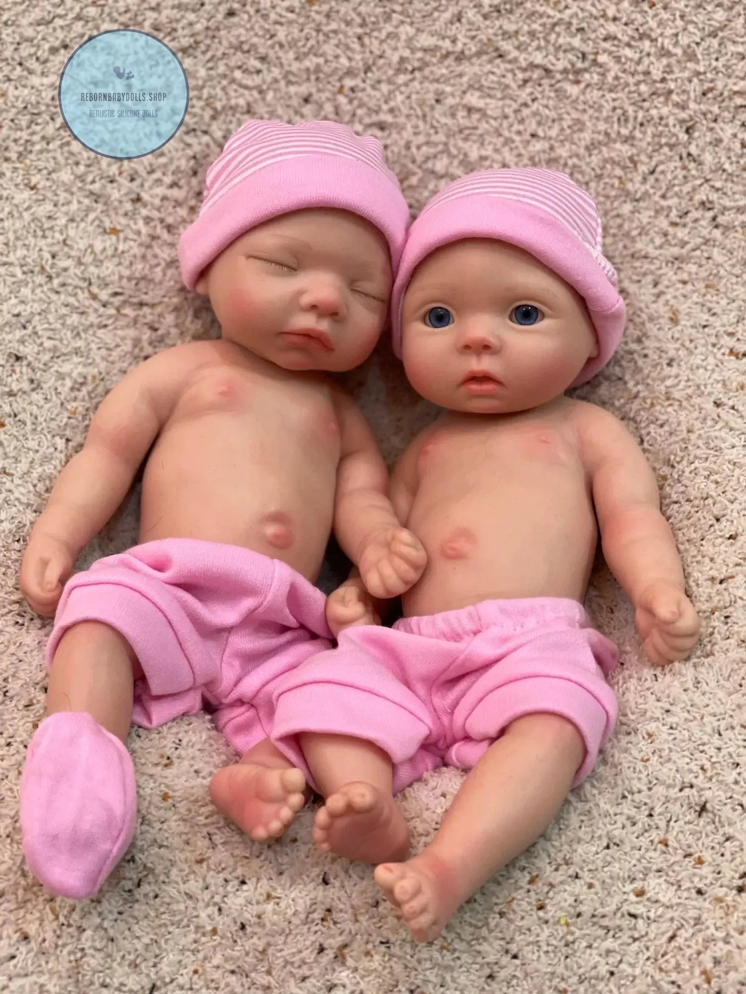 Image of Reborn Baby Dolls 8Styles/26Cm Open And Close Eyes Cute Soft Full