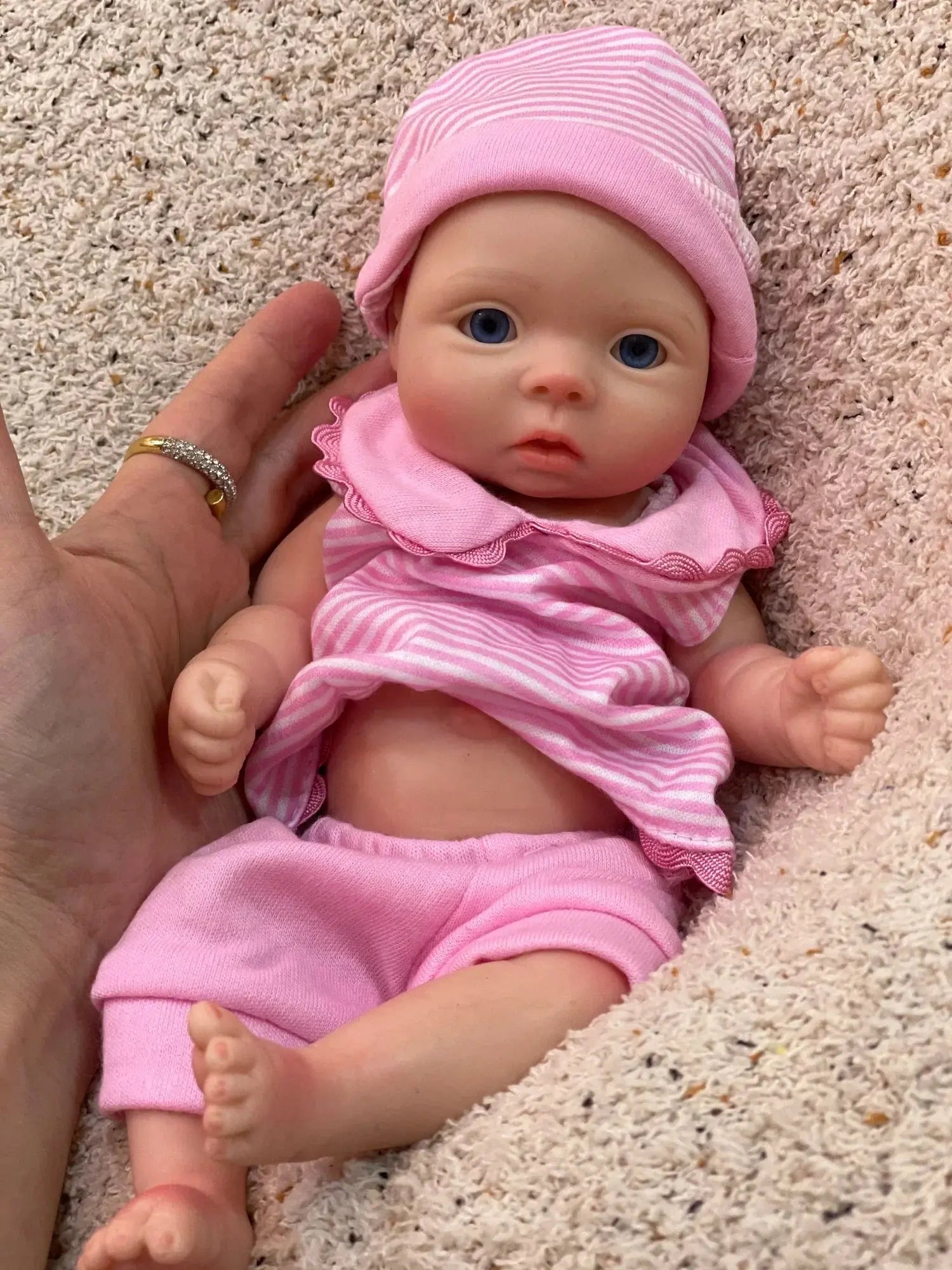 Image of Reborn Baby Dolls 8Styles/26Cm Open And Close Eyes Cute Soft Full