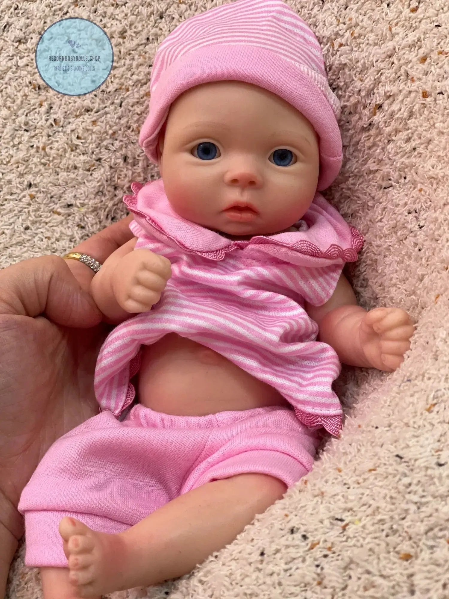 Image of Reborn Baby Dolls 8Styles/26Cm Open And Close Eyes Cute Soft Full