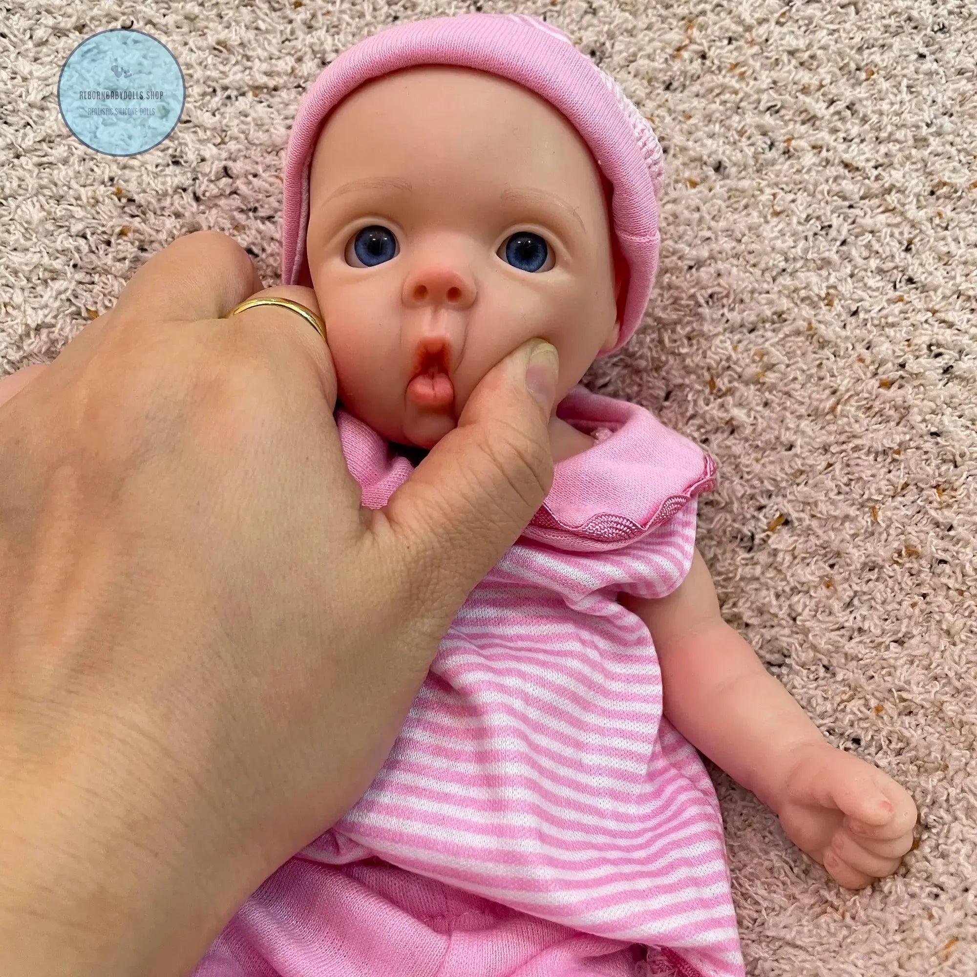 Image of Reborn Baby Dolls 8Styles/26Cm Open And Close Eyes Cute Soft Full