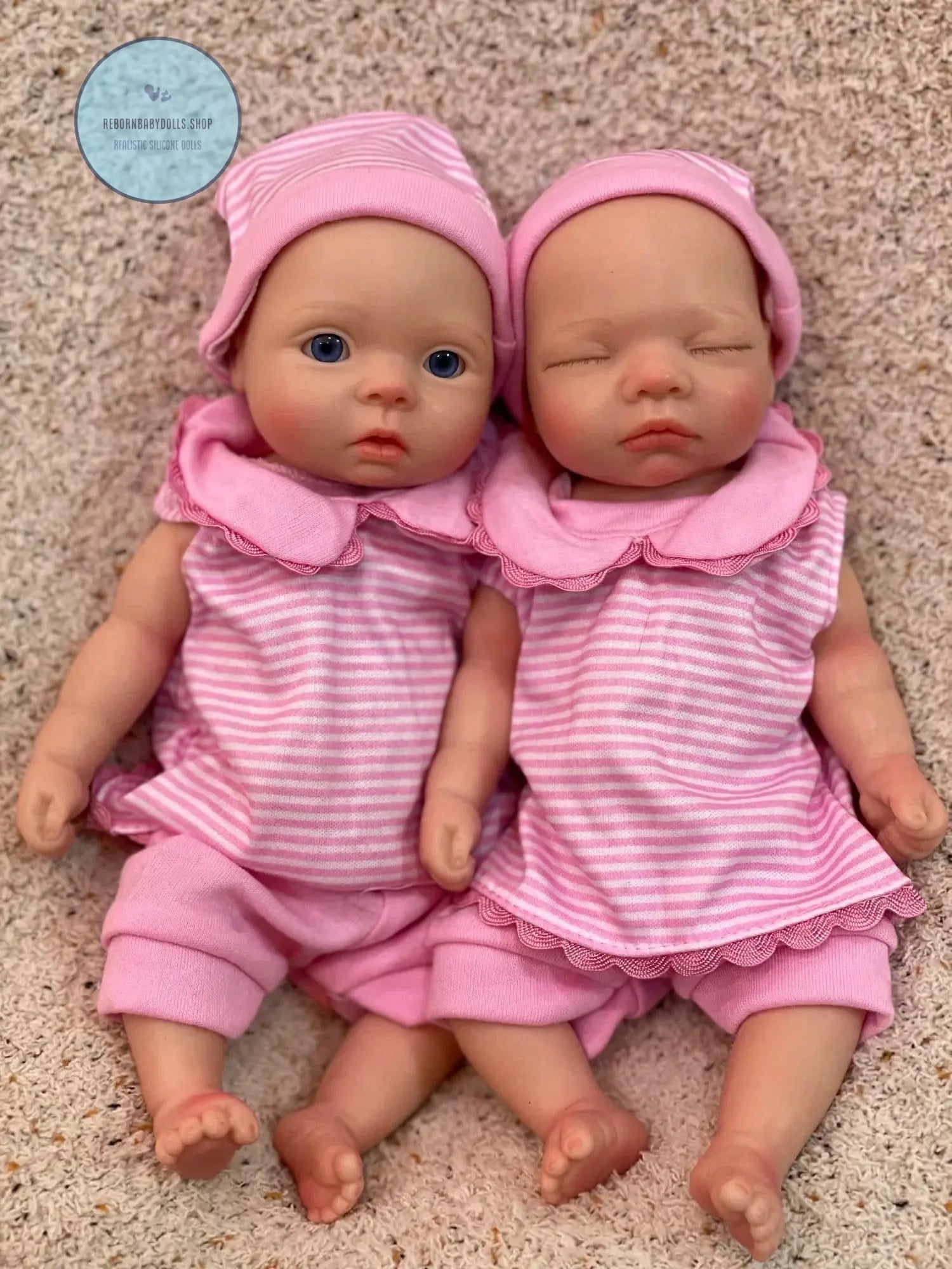 Image of Reborn Baby Dolls 8Styles/26Cm Open And Close Eyes Cute Soft Full
