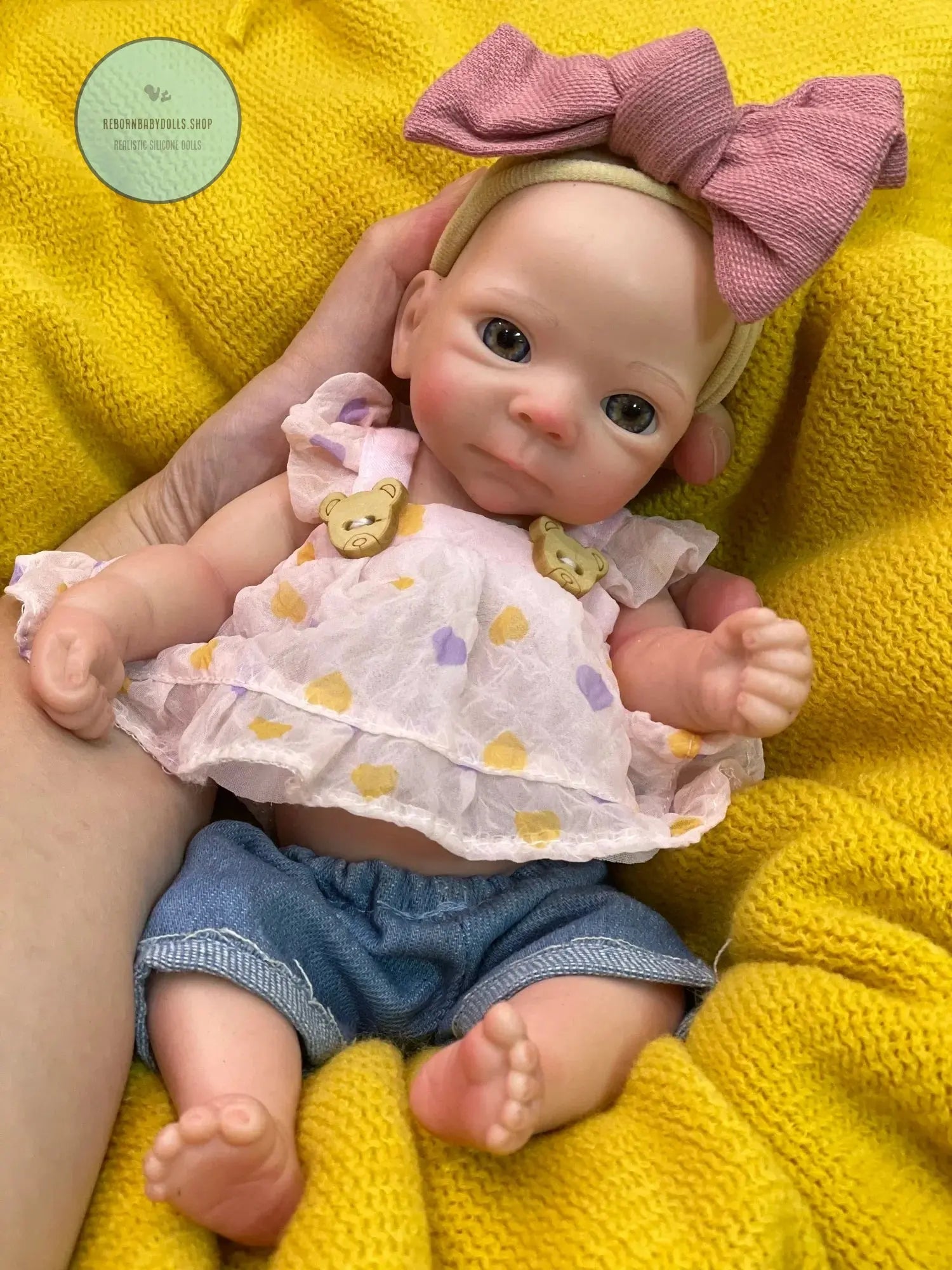 Image of Reborn Baby Dolls 8Styles/26Cm Open And Close Eyes Cute Soft Full