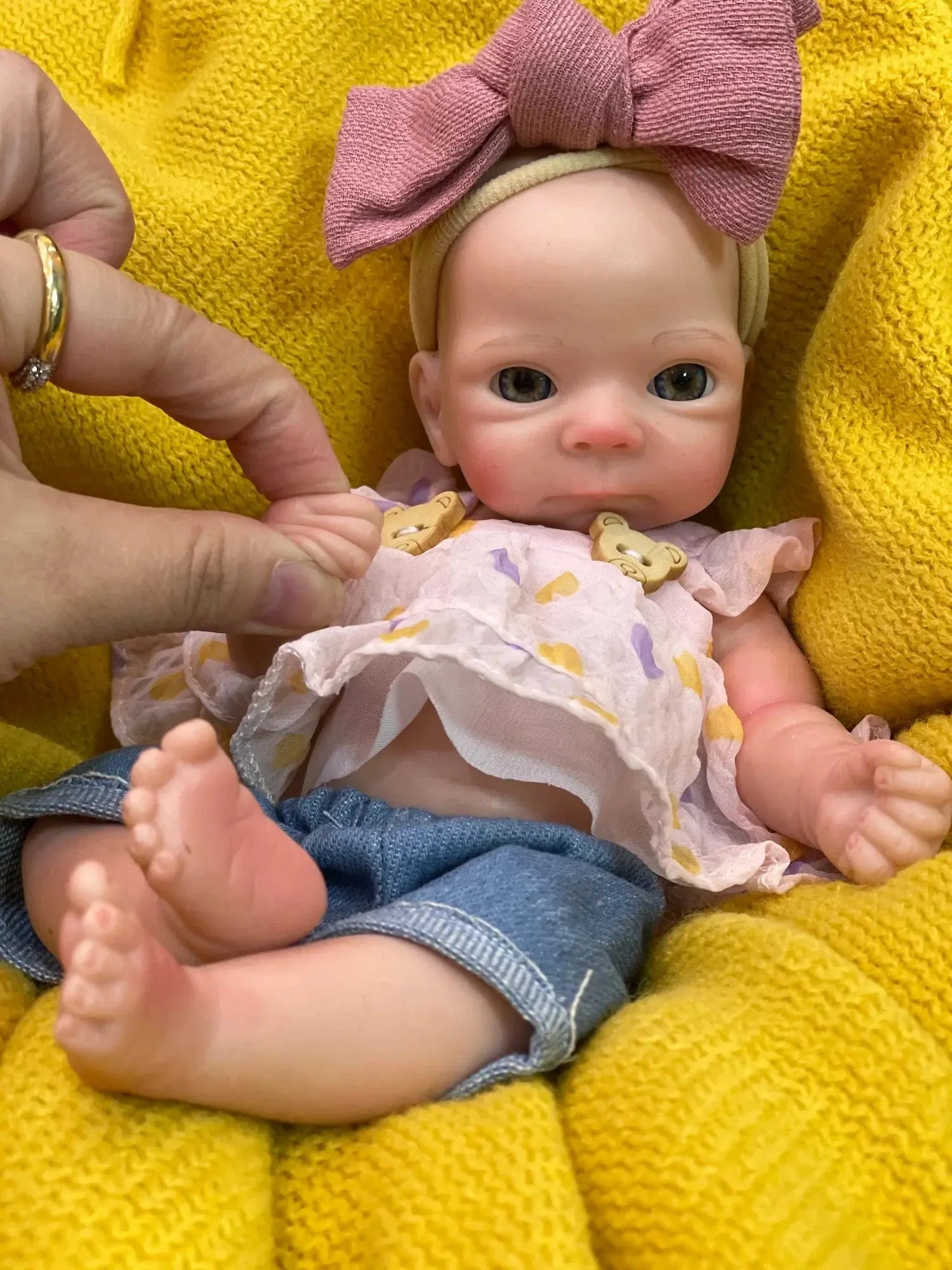 Image of Reborn Baby Dolls 8Styles/26Cm Open And Close Eyes Cute Soft Full