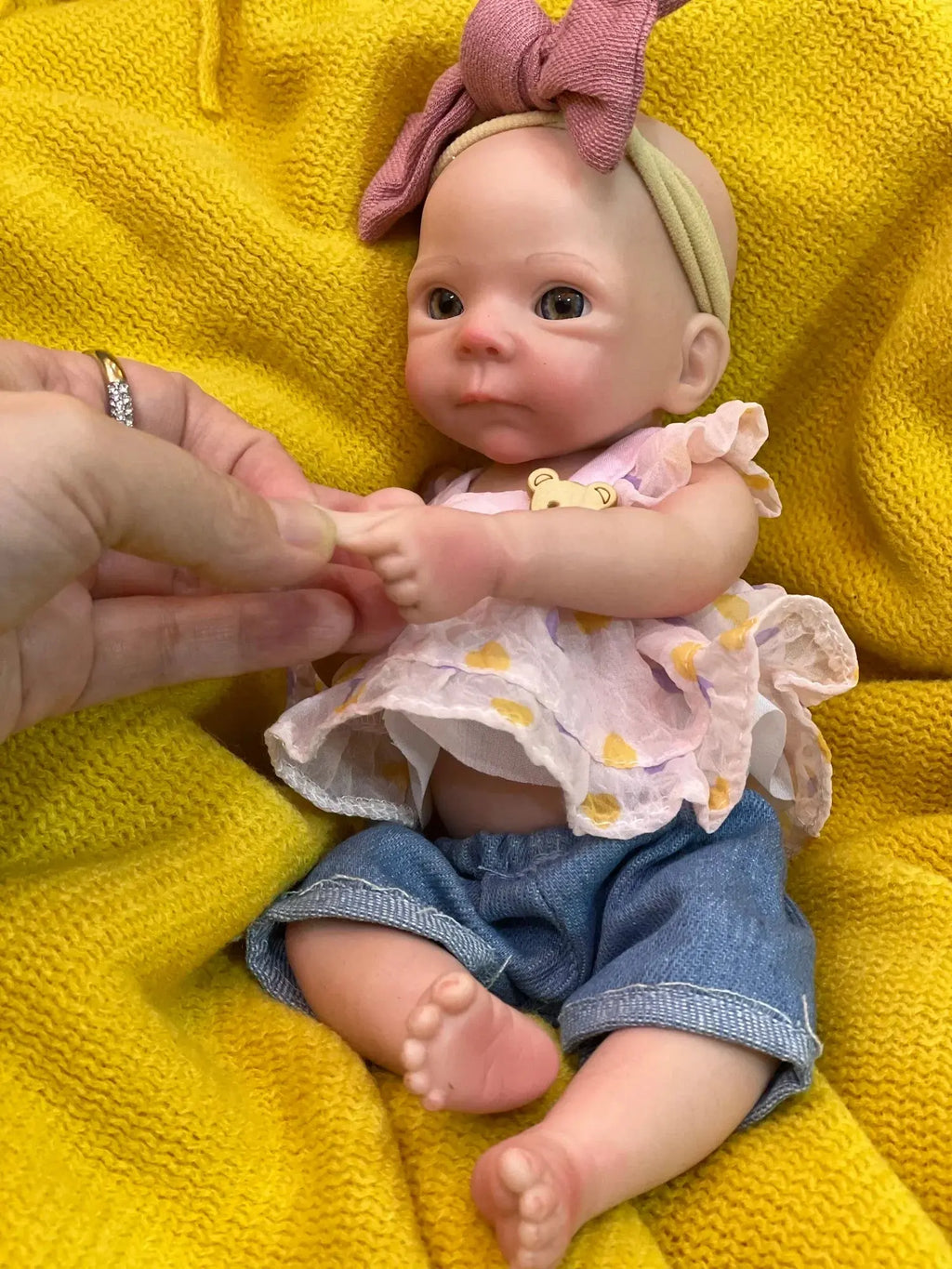 Image of Reborn Baby Dolls 8Styles/26Cm Open And Close Eyes Cute Soft Full
